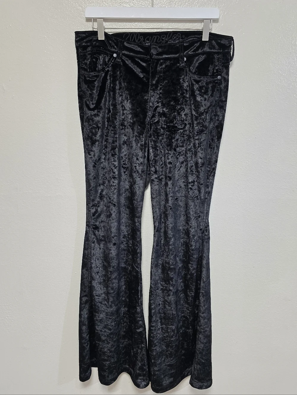 Wrangler Retro High Rise Flare Velvet Pants Size 31x32